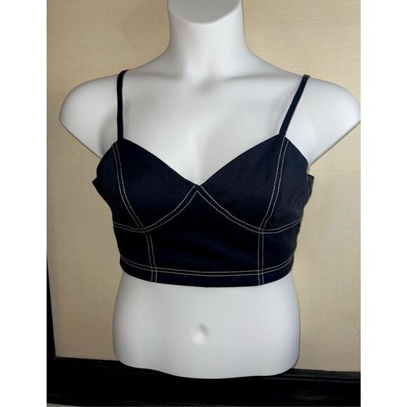 BCBG Seam Crop Top - NWT - Size Small - Picture 1 of 9